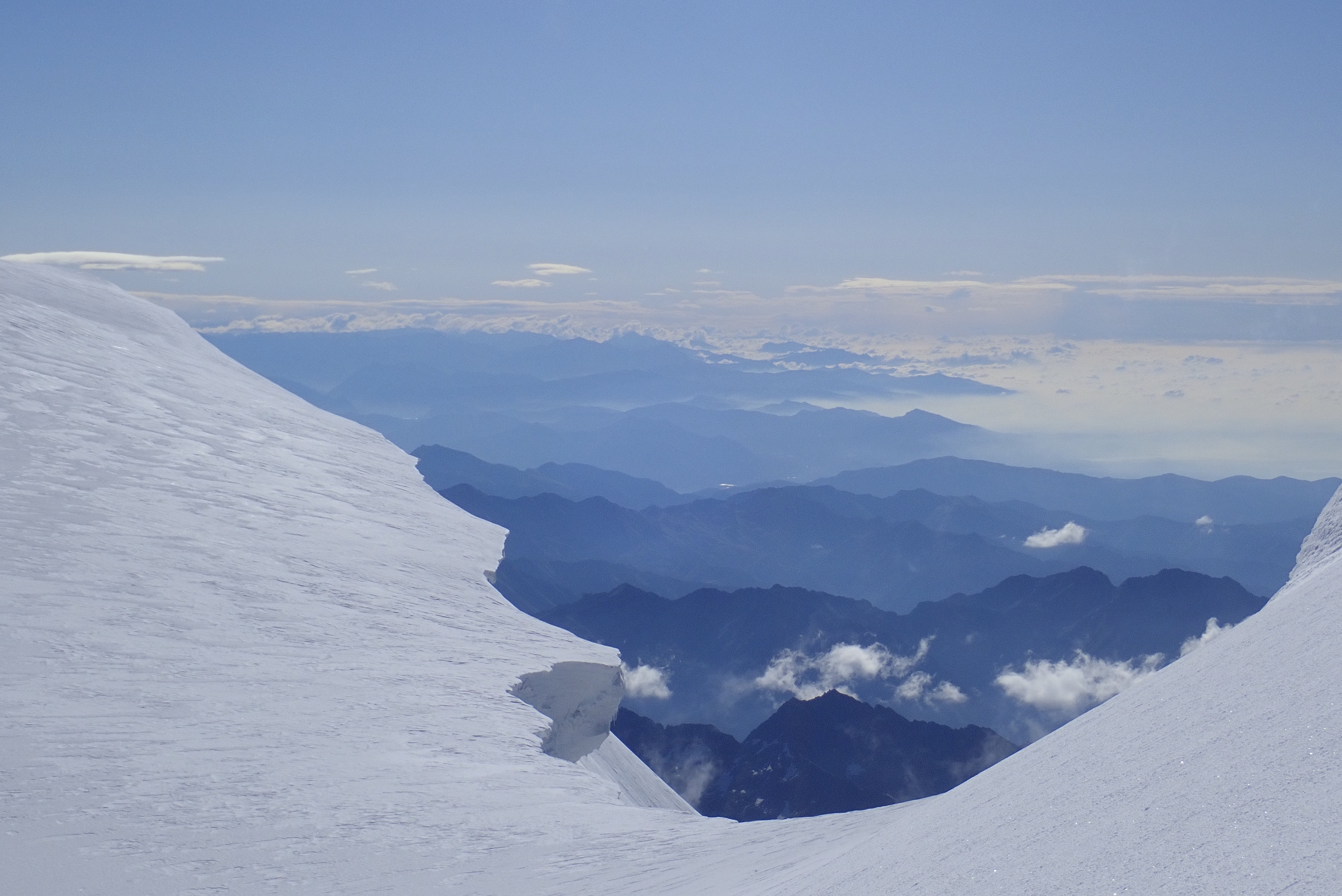 Higher, Whiter (At the top of the Monterosa massif)